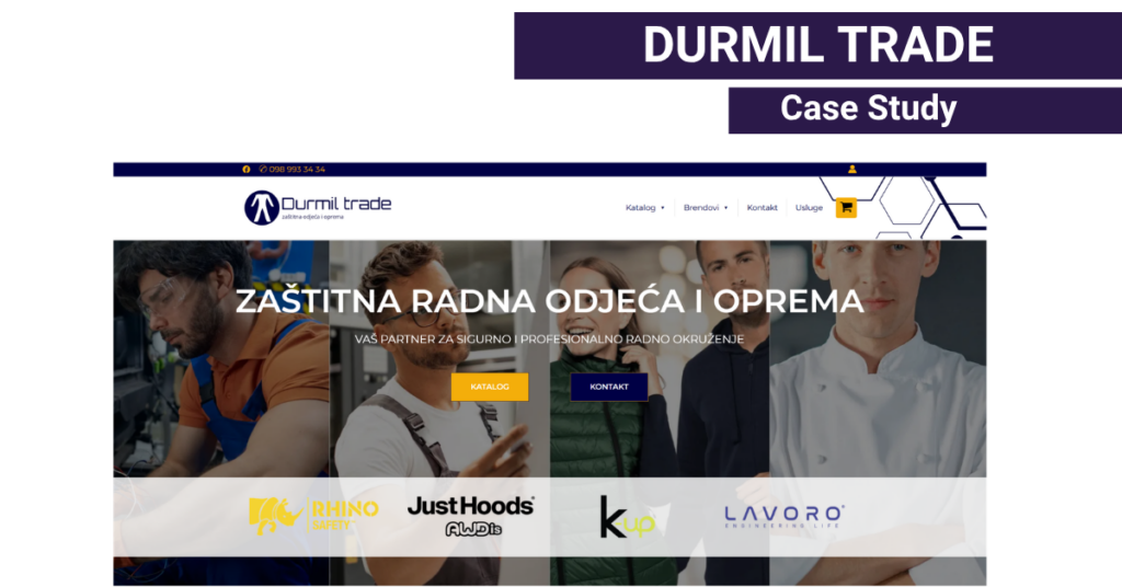 Custom WooCommerce Website Builds a Stronger Digital Foundation for Durmil Trade